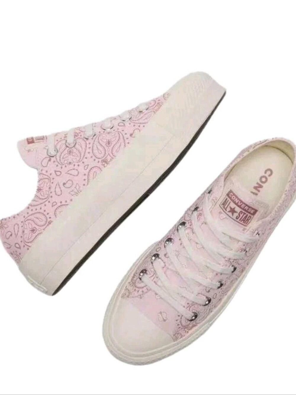 Converse Chuck Taylor All Star Lift Platform Paisley Sneakers